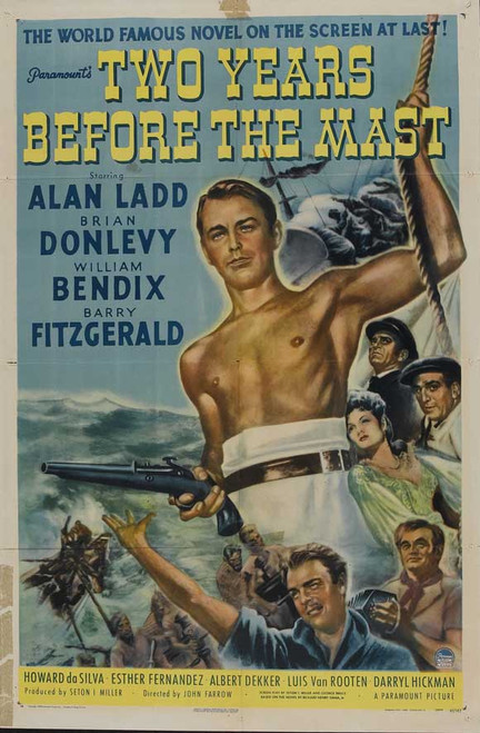 Two Years Before the Mast Movie Poster Print (11 x 17) - Item # MOVCJ0846
