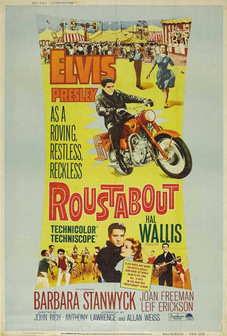 Roustabout Movie Poster Print (27 x 40) - Item # MOVII3549