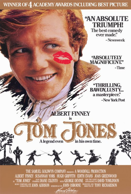 Tom Jones Movie Poster Print (11 x 17) - Item # MOVCF4968