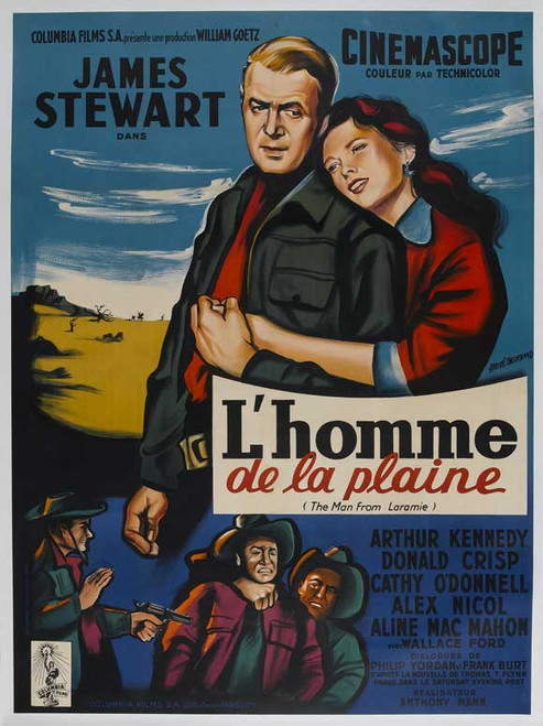 The Man from Laramie Movie Poster Print (11 x 17) - Item # MOVII2688