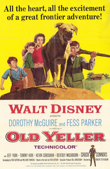 Old Yeller Movie Poster Print (11 x 17) - Item # MOVAF7082