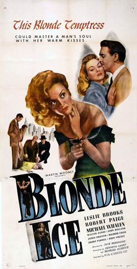 Blonde Ice Movie Poster (11 x 17) - Item # MOV417641