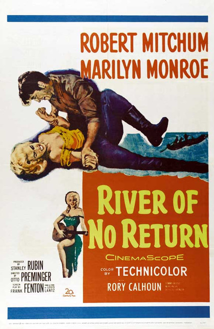 River of No Return Movie Poster Print (11 x 17) - Item # MOVEJ8197