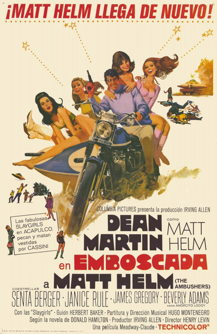 The Ambushers Movie Poster Print (11 x 17) - Item # MOVAE3326