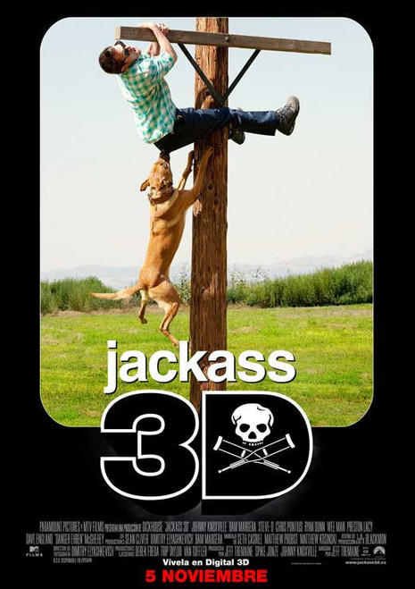 Jackass 3-D Movie Poster Print (11 x 17) - Item # MOVIB95021