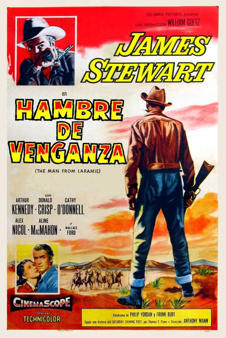 The Man from Laramie Movie Poster Print (11 x 17) - Item # MOVEJ8706