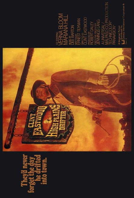 High Plains Drifter Movie Poster Print (27 x 40) - Item # MOVAJ0291