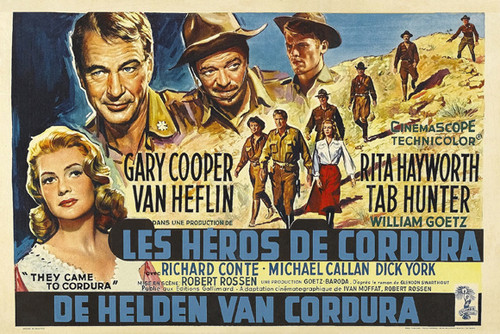 They Came to Cordura Movie Poster Print (27 x 40) - Item # MOVAI8605