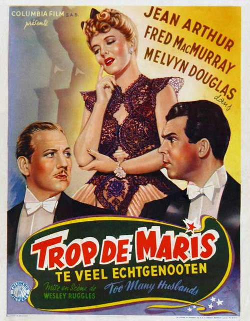 Too Many Husbands Movie Poster Print (27 x 40) - Item # MOVIB29380