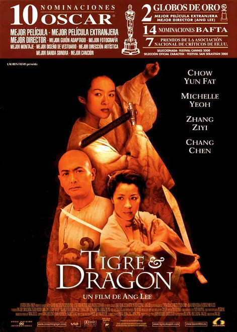 Crouching Tiger, Hidden Dragon Movie Poster Print (11 x 17) - Item # MOVAJ3500