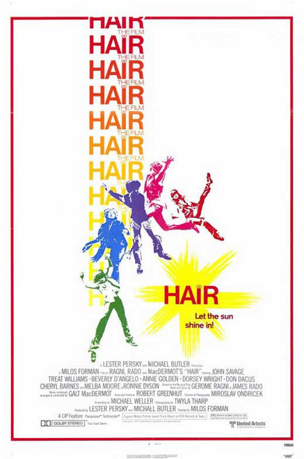 Hair Movie Poster Print (11 x 17) - Item # MOVAD3826