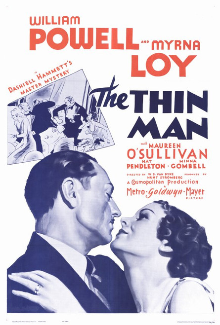 The Thin Man Movie Poster Print (27 x 40) - Item # MOVIF3879