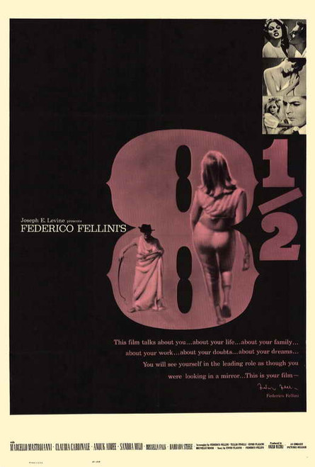8 1/2 Movie Poster Print (27 x 40) - Item # MOVIF0455