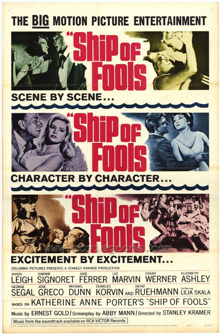 Ship of Fools Movie Poster Print (11 x 17) - Item # MOVCF3080