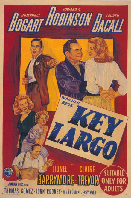 Key Largo Movie Poster Print (11 x 17) - Item # MOVCG0239