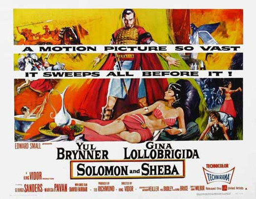 Solomon and Sheba Movie Poster Print (11 x 17) - Item # MOVAB88820