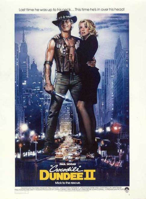 Crocodile Dundee 2 Movie Poster Print (11 x 17) - Item # MOVEB19010