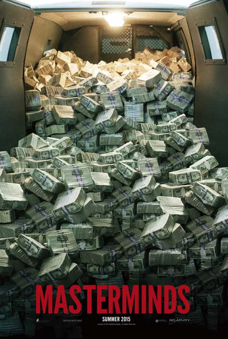 Masterminds Movie Poster Print (11 x 17) - Item # MOVCB10545