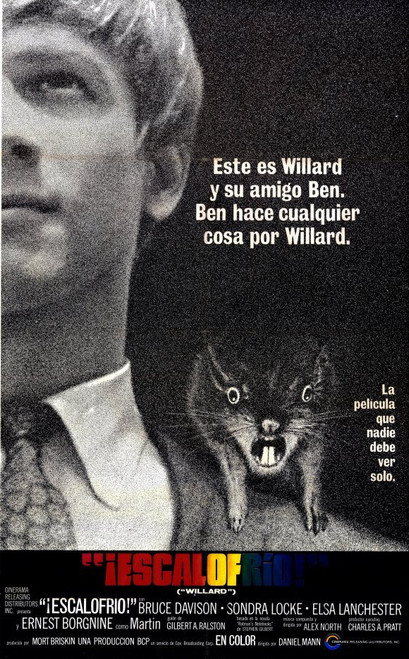 Willard Movie Poster Print (11 x 17) - Item # MOVIE2703