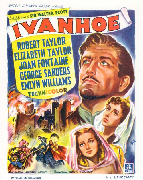 Ivanhoe Movie Poster Print (11 x 17) - Item # MOVIJ6185