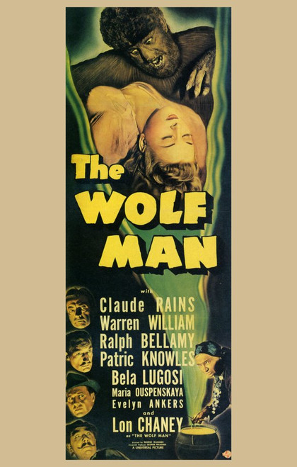 The Wolf Man Movie Poster Print (11 x 17) - Item # MOVED5993