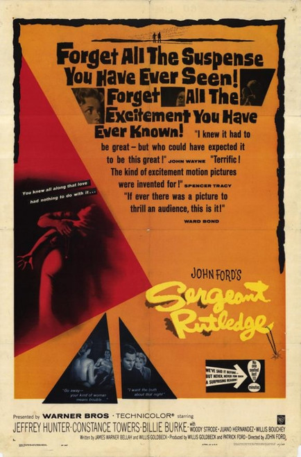 Sergeant Rutledge Movie Poster Print (27 x 40) - Item # MOVCH7089