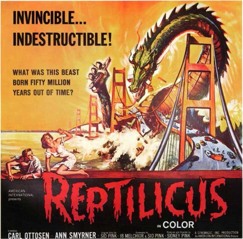 Reptilicus Movie Poster Print (11 x 17) - Item # MOVGD2987