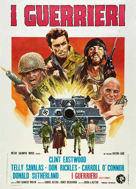 Kelly's Heroes Movie Poster Print (27 x 40) - Item # MOVAB86730