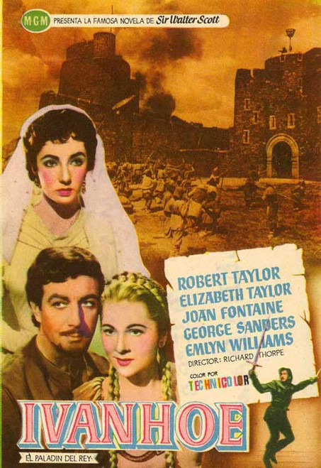 Ivanhoe Movie Poster Print (11 x 17) - Item # MOVCJ6186