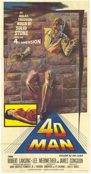 The 4D Man Movie Poster Print (11 x 17) - Item # MOVEH6556
