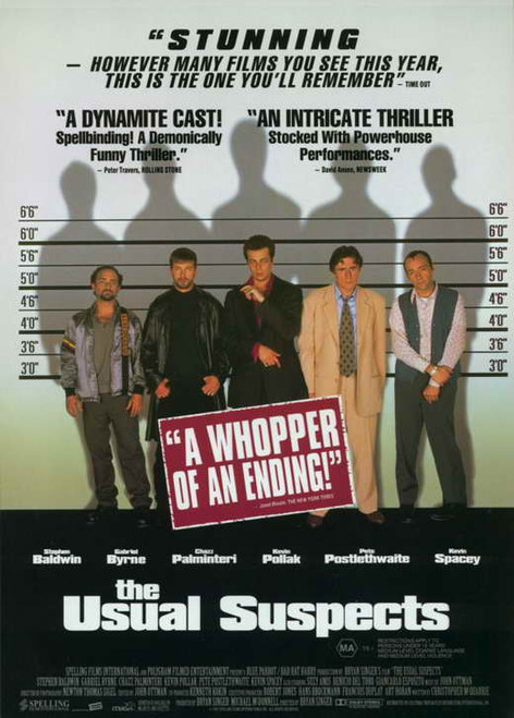 The Usual Suspects Movie Poster Print (11 x 17) - Item # MOVIF6954