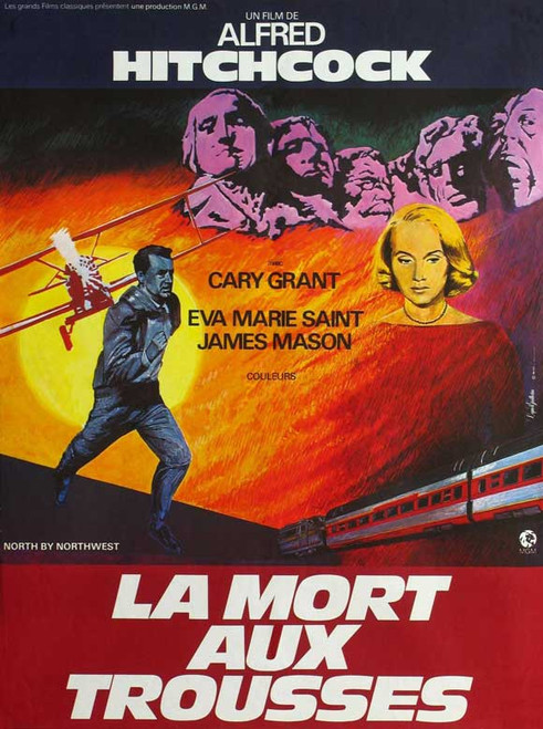North by Northwest Movie Poster Print (11 x 17) - Item # MOVGI8554