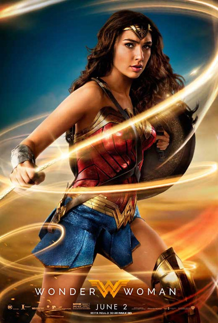 Wonder Woman Movie Poster Print (27 x 40) - Item # MOVGB20555