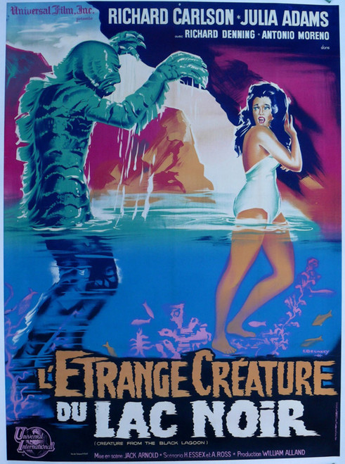 Creature from the Black Lagoon Movie Poster Print (11 x 17) - Item # MOVGI6648