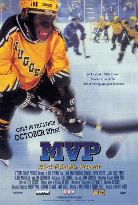 MVP (Most Valuable Primate) Movie Poster Print (11 x 17) - Item # MOVEE3261