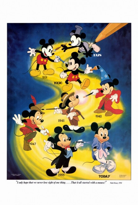 Mickey Mouse Movie Poster Print (27 x 40) - Item # MOVIF2891