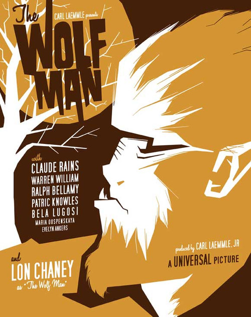 The Wolf Man Movie Poster Print (11 x 17) - Item # MOVAJ0166