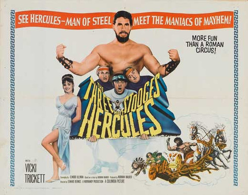 The Three Stooges Meet Hercules Movie Poster Print (11 x 17) - Item # MOVIB68604