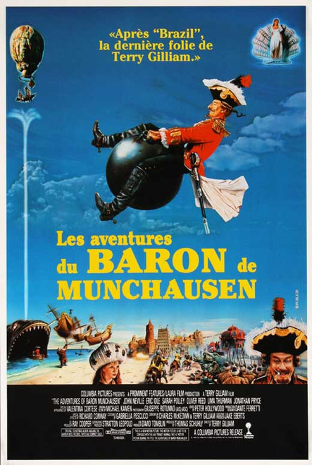 The Adventures of Baron Munchausen Movie Poster Print (27 x 40) - Item # MOVIB65944