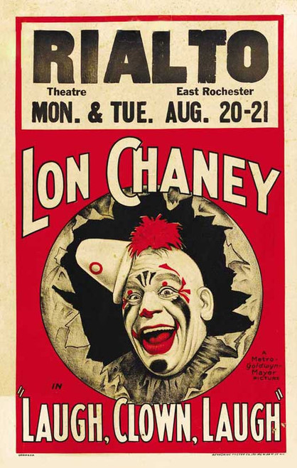 Laugh, Clown, Laugh Movie Poster Print (11 x 17) - Item # MOVCB61550