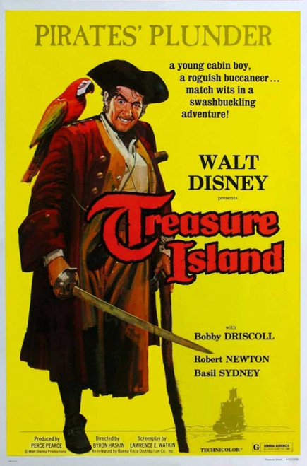 Treasure Island Movie Poster Print (27 x 40) - Item # MOVGI5705