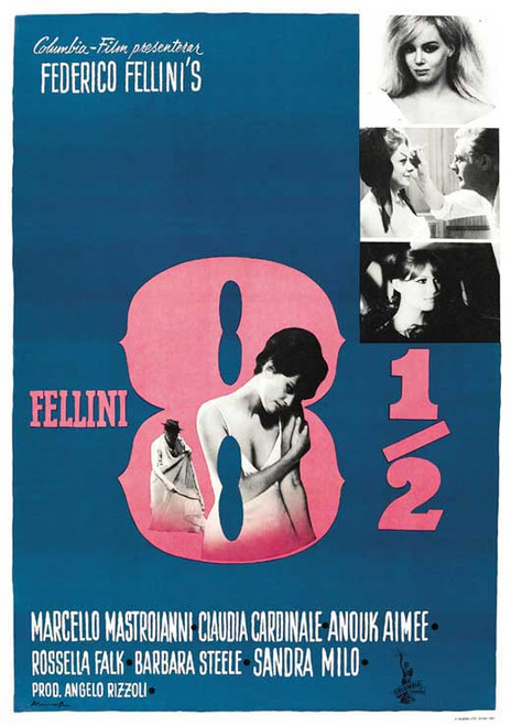 8 1/2 Movie Poster Print (27 x 40) - Item # MOVAI7415