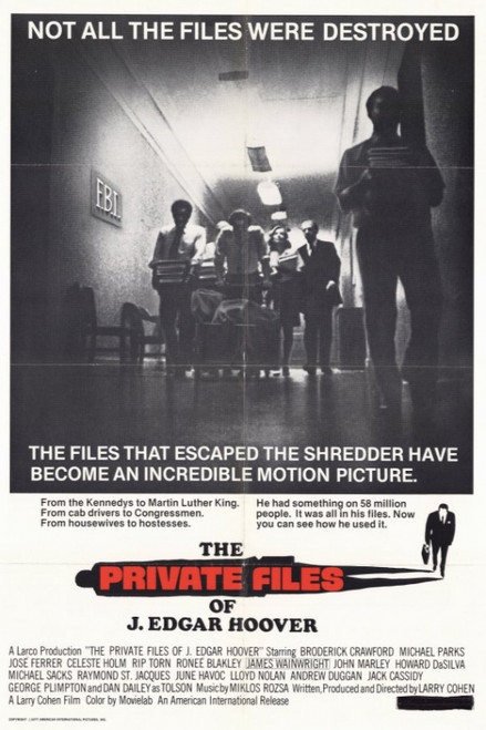 The Private Files of J. Edgar Hoover Movie Poster Print (11 x 17) - Item # MOVEE3090