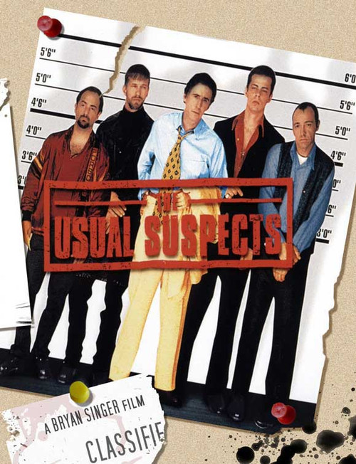 The Usual Suspects Movie Poster Print (11 x 17) - Item # MOVAJ7439