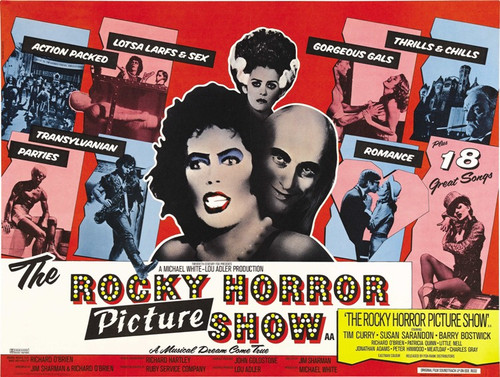 The Rocky Horror Picture Show Movie Poster Print (27 x 40) - Item # MOVAB78655
