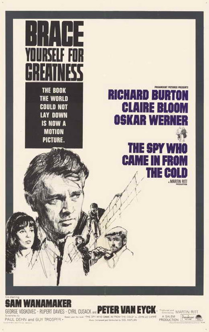 The Spy Who Came in from the Cold Movie Poster Print (11 x 17) - Item # MOVAE4667