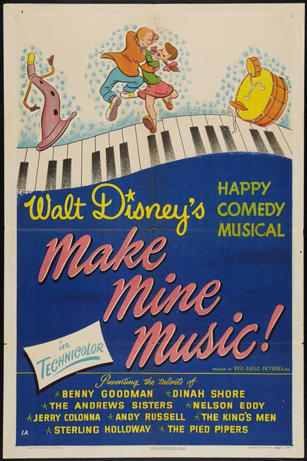 Make Mine Music! Movie Poster Print (27 x 40) - Item # MOVGB19704