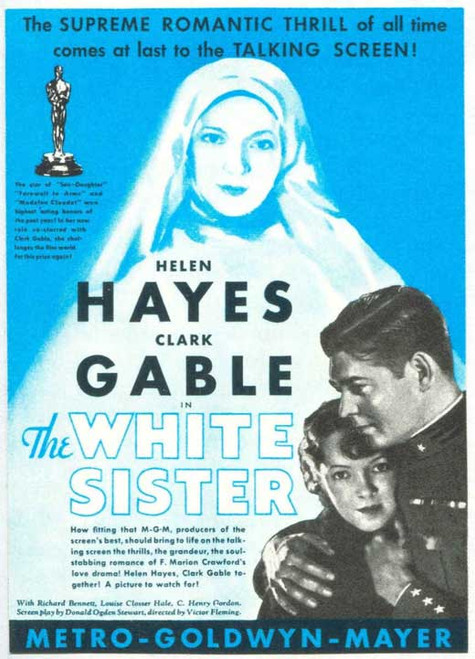The White Sister Movie Poster Print (11 x 17) - Item # MOVEB16590