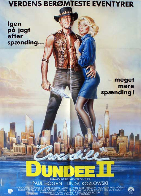 Crocodile Dundee 2 Movie Poster Print (11 x 17) - Item # MOVIB76101