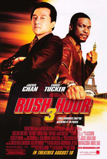 Rush Hour 3 Movie Poster Print (11 x 17) - Item # MOVII7043